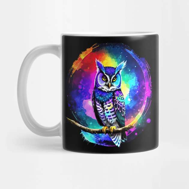 Cosmic Wisdom Owl by Alpenglow Workshop